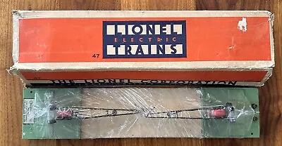 Lionel Prewar O-gauge 47 Automatic Crossing Gate In Original Box • $55