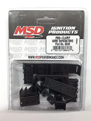 MSD 8843 MSD Ignition Pro Clamp Wire Separators-Spark Plug Wire Dividers - 7-9mm • $35.99