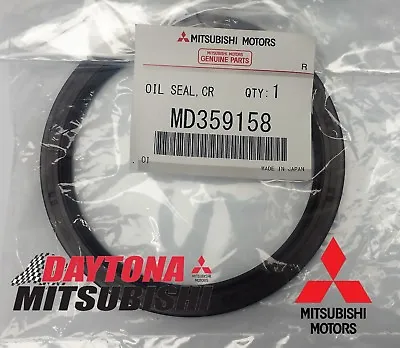 Genuine Mitsubishi 1996-2001 Mirage 1.8L Rear Main Crankshaft Seal  • $32.95