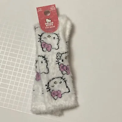 Primark Hello Kitty Cozy Socks US 6-10 Sanrio Cream Soft New • $22.49