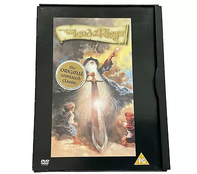 The Lord Of The Rings 1978 Animated Movie DVD Tolkien PG - Preloved VGC • £6.99