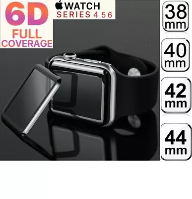 $5.99 • Buy Apple Watch Tempered Glass Screen Protector 38 40 41 44 45m IWatch 8/7/6/4/5/3/2