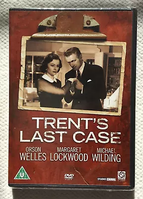 Trent's Last Case~Margaret Lockwood/Orson Welles~Reg.2.DVD~B/W~New~Freepost • £11.99