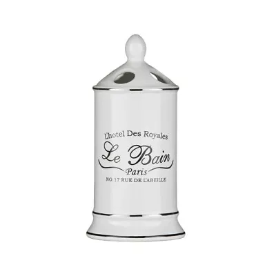 Le Bain Toothbrush Holder Excellent Storage Durable Cream Stoneware • £8.90