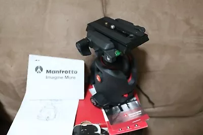 Manfrotto MH055M0-Q5 Tripod Ball Head With Quick Release Up To 12KG Lightly Used • $140