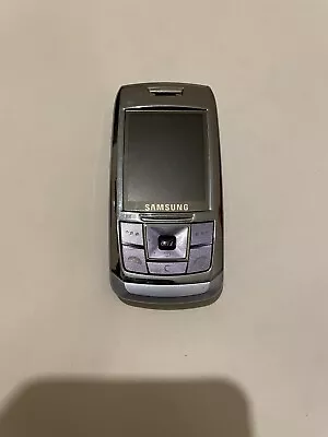 Samsung SGH-E250 Crystal Blue (Unlocked) Mobile Phone Good Condition • £29.99