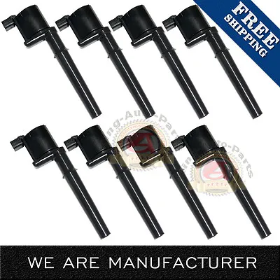 NEW 8 Pack Ignition Coils For Various Lincoln Ford GT Mustang DG512 C1141 UF191 • $36