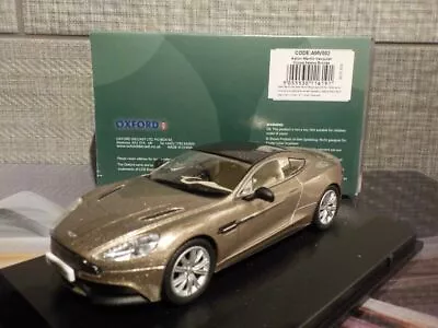 Aston Martin Vanquish -  Selene Bronze MODEL CAR 1:43 SCALE OXFORD 43AMV002 • £32.99