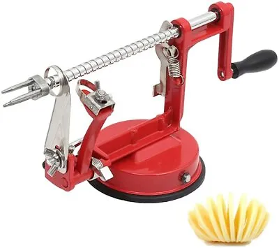 Stainless Steel Vegetable Spiral Maker Cutter Slicer Curly Potato French Fry Kit • $31.12