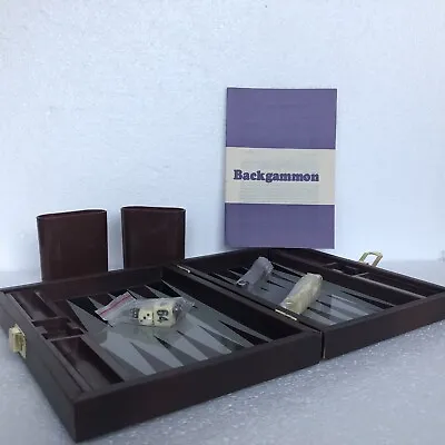 Vintage Cardinal Magnetic Backgammon Travel Set Complete 9x13.5 Inch Open • $14.99