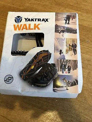 Yaktrax WALKER WALK Snow Ice Walking Hike Pro Shoe Chain Safety Anti-Slip Grips • £10.99