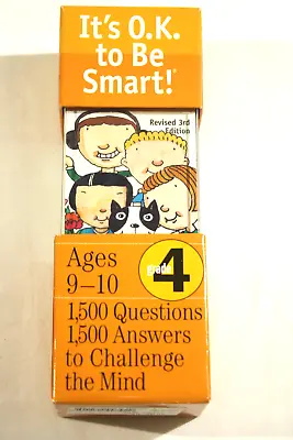 Brain Quest Grade 4 1500 Questions 1500 Answers Educational Kids Trivia • $5.75