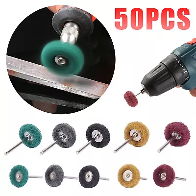 50 Rotary Tool Accessories Metal Polishing Kit Buffing Wheel Burr Set For Dremel • $13.15