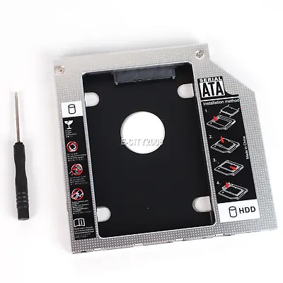 2nd Hard Drive HDD SSD Tray Caddy For Fujitsu Lifebook H730 T732 T734 T902 UJ8E2 • $8.85