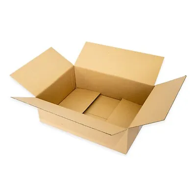 Mailing Box 430 X 305 X 140mm BX4 B4 A3 Brown Shipping Carton - Sydney Melbourne • $19.95