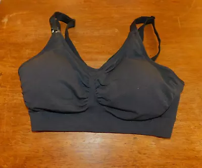 Medela Black Nursing Bra Sz S Lightly Padded • $7.99