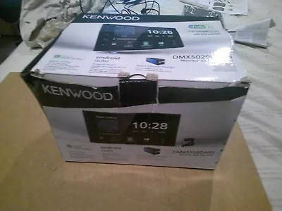 Kenwood Dmx5020dabs Car Stereo.  Fully Working.  With Fittings & Tools. Ex. Cond • £197.75