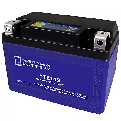 Mighty Max YTZ14S Lithium Battery Compatible With BMW R1200GS Adventure 08-17 • $84.99