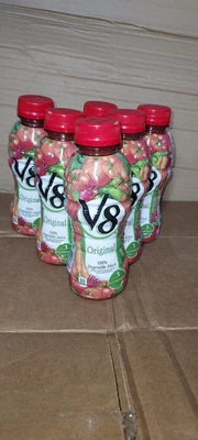 $17.99 • Buy V8 Original 100% Vegetable Juice Vegetable Blend With Tomato Juice 8/ 12 FL OZ