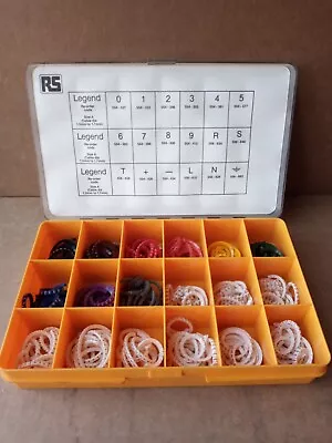 £50 • Buy 4500 PIECE COLOUR CODED CABLE MARKER KIT SLEEVE 1.3mm² - 1.7mm² RS 557-001 TYPEA