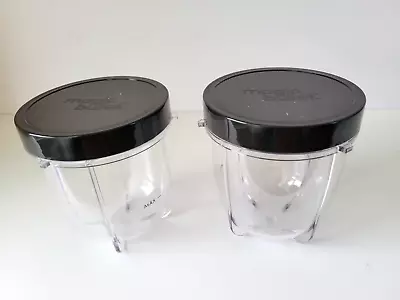 Magic Bullet MB1001 Replacement Parts  2 Small Jars With 2 Lids= 4pieces • $19.99