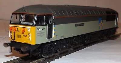 Hornby R3052 Br Sub-sector Class 56 Diesel Locomotive 56037 'richard Trevithick' • £135