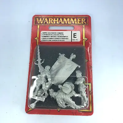 Classic The Empire Greatsword Command Sigmar Blister - Warhammer Fantasy C1047 • £44.99