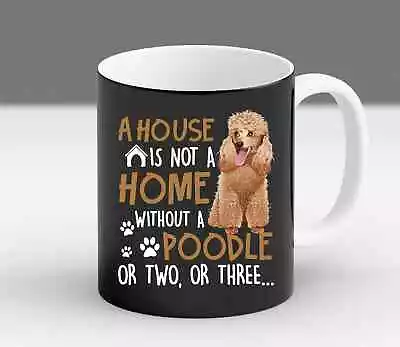 Funny Poodle Owner Fur Mom Dad Gift Coffee Mug • $20.99