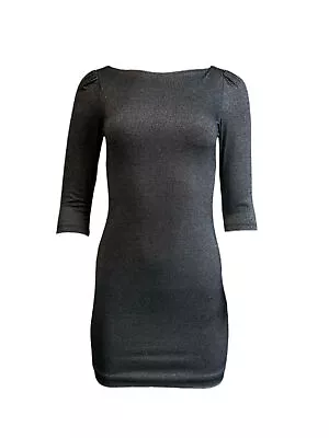 VON VONNI Women's Tropic Silver London Elbow Sleeve Dress $170 NEW • $18.68