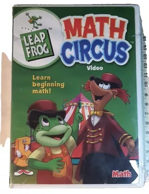 Leap Frog  Math Circus Video  On Dvd New Factory Sealed Condition  • £13.76