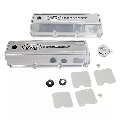 1968-97 Big Block Ford Racing Polished Aluminum Tall Valve Covers 429 460 • $439.95