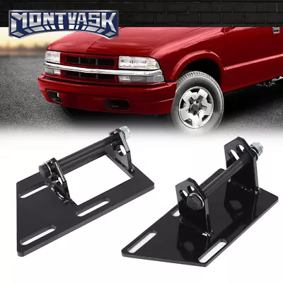 Fit For 1983-2005 Chevy GMC S10 S15 V8 SBC Swap Motor Engine Mounts Bracket Kit • $25.57