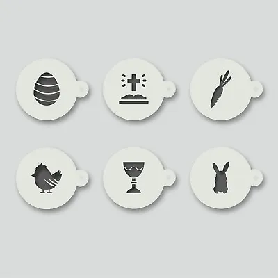 Easter Coffee Stencils For Latte Cappuccino Hot ChocolateBarista Use. LOT 3 • £2.95