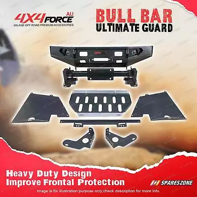4X4FORCE Ultimate Guard Bull Bar No Loop Bumper Bar For Toyota Hilux Vigo 05-11 • $1189.95