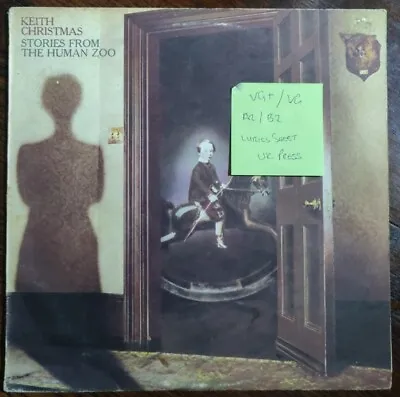 Keith Christmas Stories From The Human Zoo Vinyl Record VG+/VG K53509 1976 • £15.50