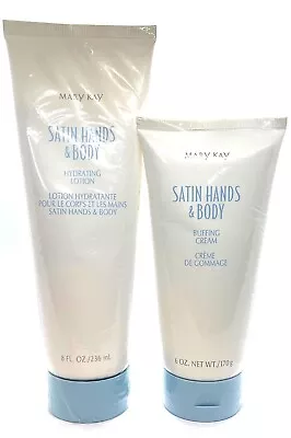 Mary Kay Satin Hands & Body~you Choose~hydrating Lotion Or Buffing Cream~vintage • $14.25