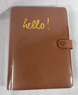 NEW Webster's Pages A5 Planner - Color Crush Camel  - Undated 12 Months + Bonus • $22.95