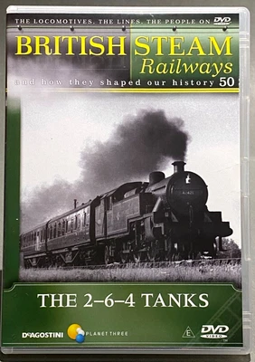 £3.99 • Buy Deagostini-british Steam Railways Dvd Collection #50 - The 2-6-4 Tanks