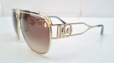 Michael Kors Sunglasses VIENNA MK 1102 Gold Brown Shaded Womens Sunglasses • £79.95