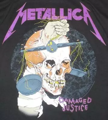 Metallica Damaged Justice Official T-Shirt Men's 2XL Metal New • $21.55