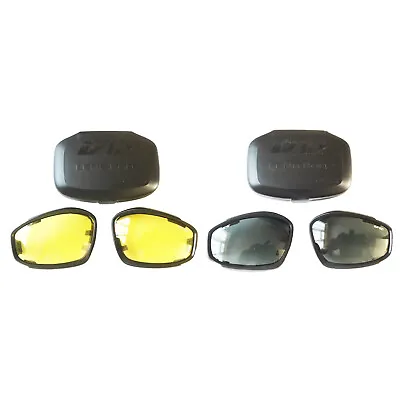 £8.99 • Buy ESS V12 Goggles Advancer Replacement Spare Lenses Army Clear Yellow Black 