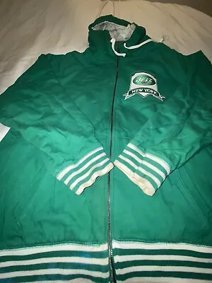 Mitchell And Ness Jets Vintage Jacket XL • $89