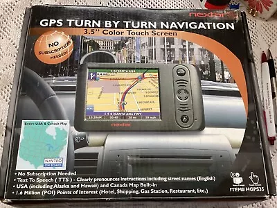 Nextar X3-08 3.5  Touchscreen Portable GPS - GPS ONLY (IL/RT6-15100-X11-15302... • $18.99