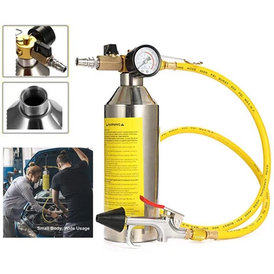 £35.51 • Buy Car Air Conditioner Pipe Cleaning Bottle Flush Kit A/C Canister Maintenance Tool