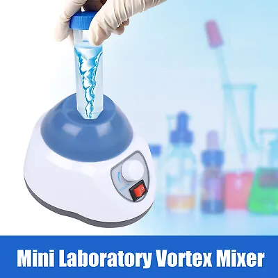 High-Speed Vortex Mixing Lab Mixer Shaker 30ML 3000Rpm 12W Mini Vortex Mixer • $32.30