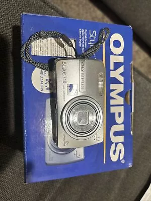 Olympus Stylus 740 7.1 MP Digital Camera Only Silver With 5X Optical Zoom • $29.95