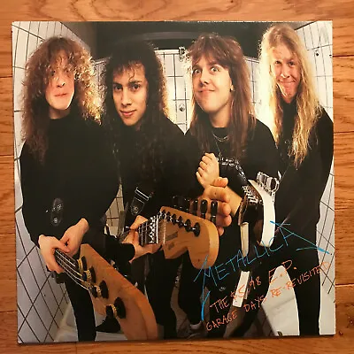 Metallica - The $5.98 EP Garage Days Re-Revisited LP Elektra 1987 Helpless  VG+ • $44.99