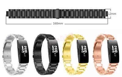 For Fitbit Inspire 2/HR/Ace 3 Stainless Steel Band Replacement Watch Band Strap • $23.24