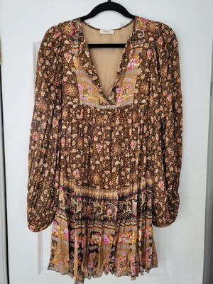 $120 • Buy Spell Designs Spell And The Gypsy Collective Madame Peacock Boho Mini Dress XS