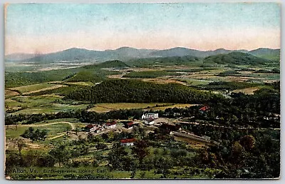 Afton VA Virginia Postcard Peter Moulton Birds Eye View Aerial View • $4.50